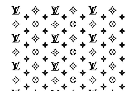 louis vuitton monogram pattern black|louis vuitton printable pattern.